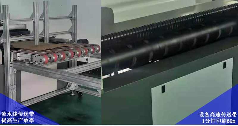 流水線傳送帶，提高生產(chǎn)效率，設(shè)備高速傳送帶，1分鐘可以精確打印60米